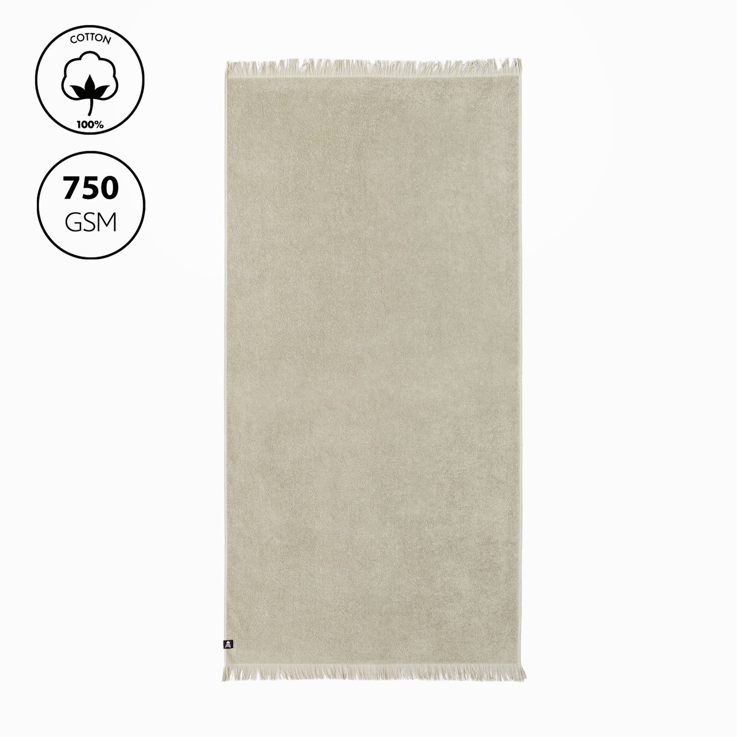 Toalla Hamman 80x165cm 100%algodón 380gsm Verde Scalpers Home_1