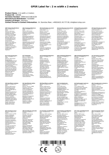 Malla De Ocultación, Cortavientos, Protector De Valla, 2m Ancho_1