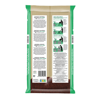 Sustrato Universal Sin Turba ECO Planeta Huerto 80 L