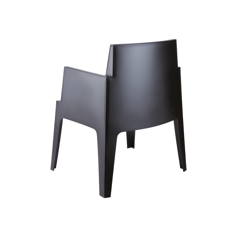 Siesta Exclusive Pack De 2 Sillones Para Exterior Box Gris Negro_2