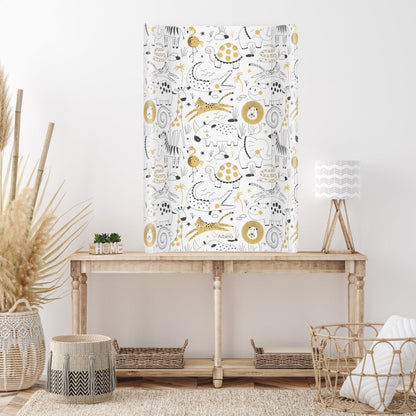 Cambiador Base Rígida Para Cuna 70x47 Nubes Rosa_4