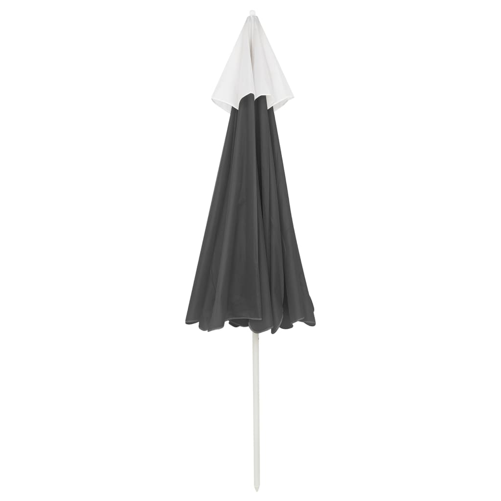 Sombrilla De Playa Antracita 240 Cm_2