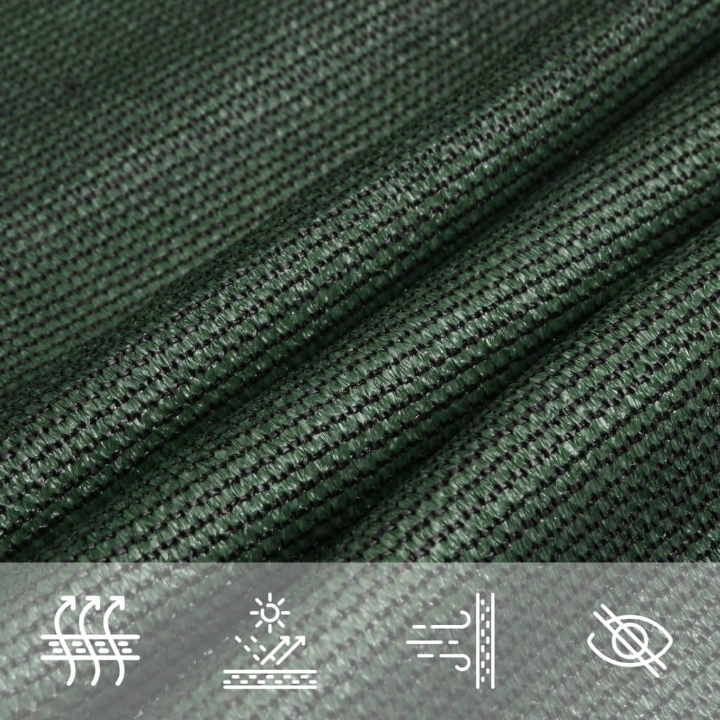 Toldo De Vela Hdpe Verde Oscuro 160 G/m² 4x6 M_3