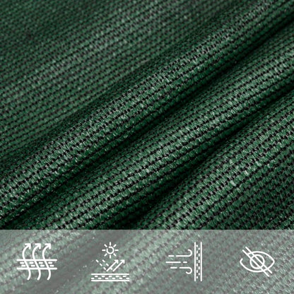 Toldo De Vela Hdpe Verde Oscuro 160 G/m² 4x6 M_3