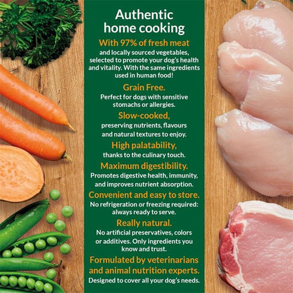 Arquivet Fresh Home Pig Ear Stew Alimento húmedo de oreja de cerdo para perros 280 g