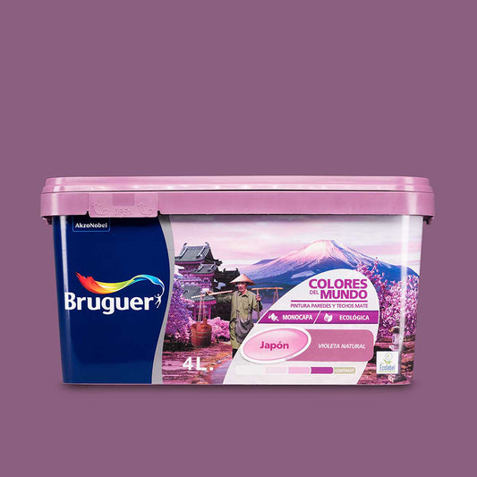 Pintura Plástica cdm - 4 L - Japón - Violeta Natural_0