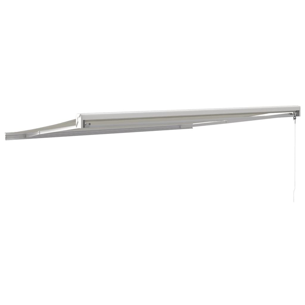 Toldo Retráctil Aluminio Y Tela Color Crema 4x3 M_4