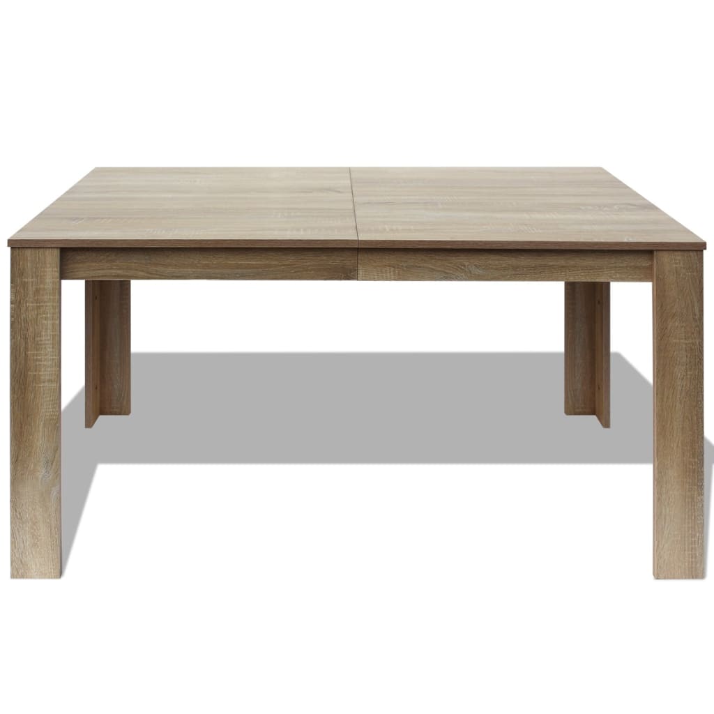 Mesa De Comedor Color Roble 140x80x75 Cm_1