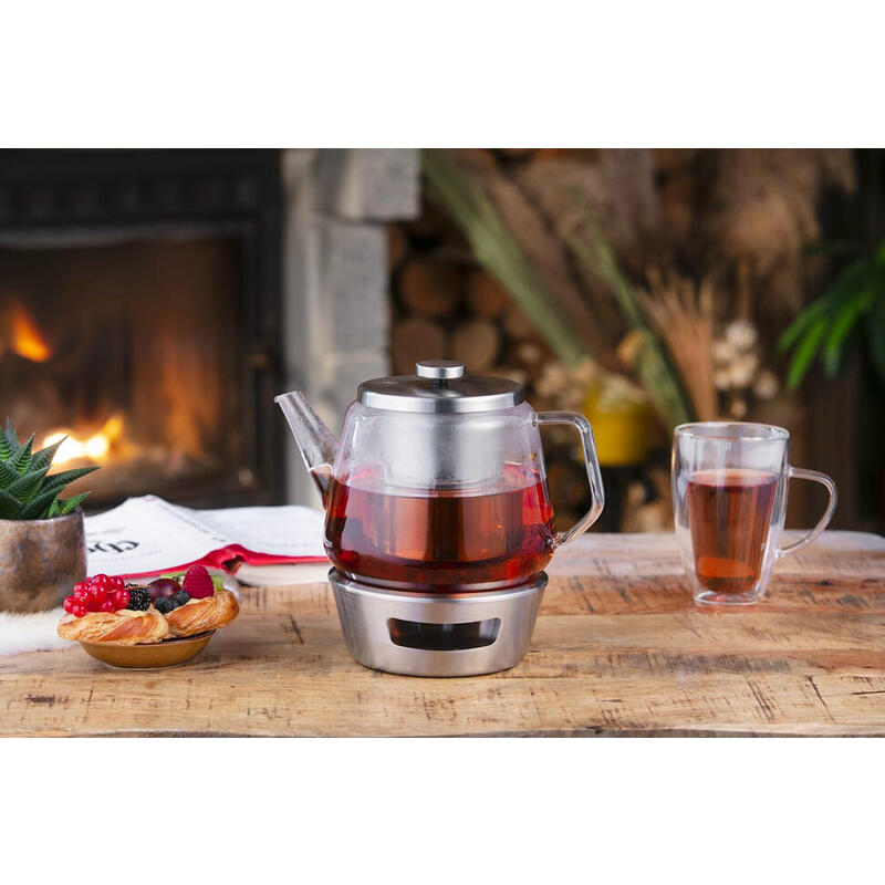 Tetera Bredemeijer Tee-set Bari 1,5l Edelstahlteewärmer/filter 165011_1