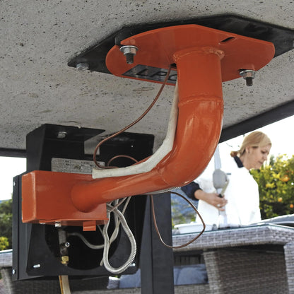 Horno Kitaway con quemador y base metálica Tuozi 120 cm