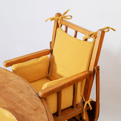 Cojín Para Trona De Algodón Orgánico Honey