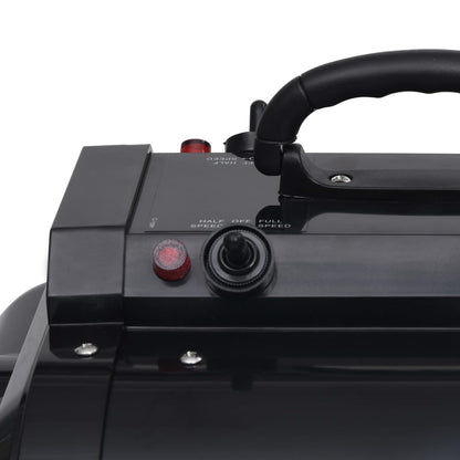Vidaxl Secador De Mascotas Doble Motor Negro_1