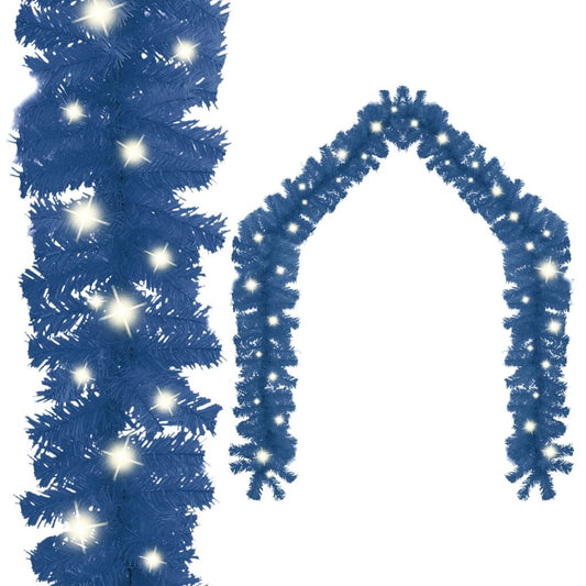 Vidaxl Guirnalda De Navidad Con Luces Led Azul 5 M_0