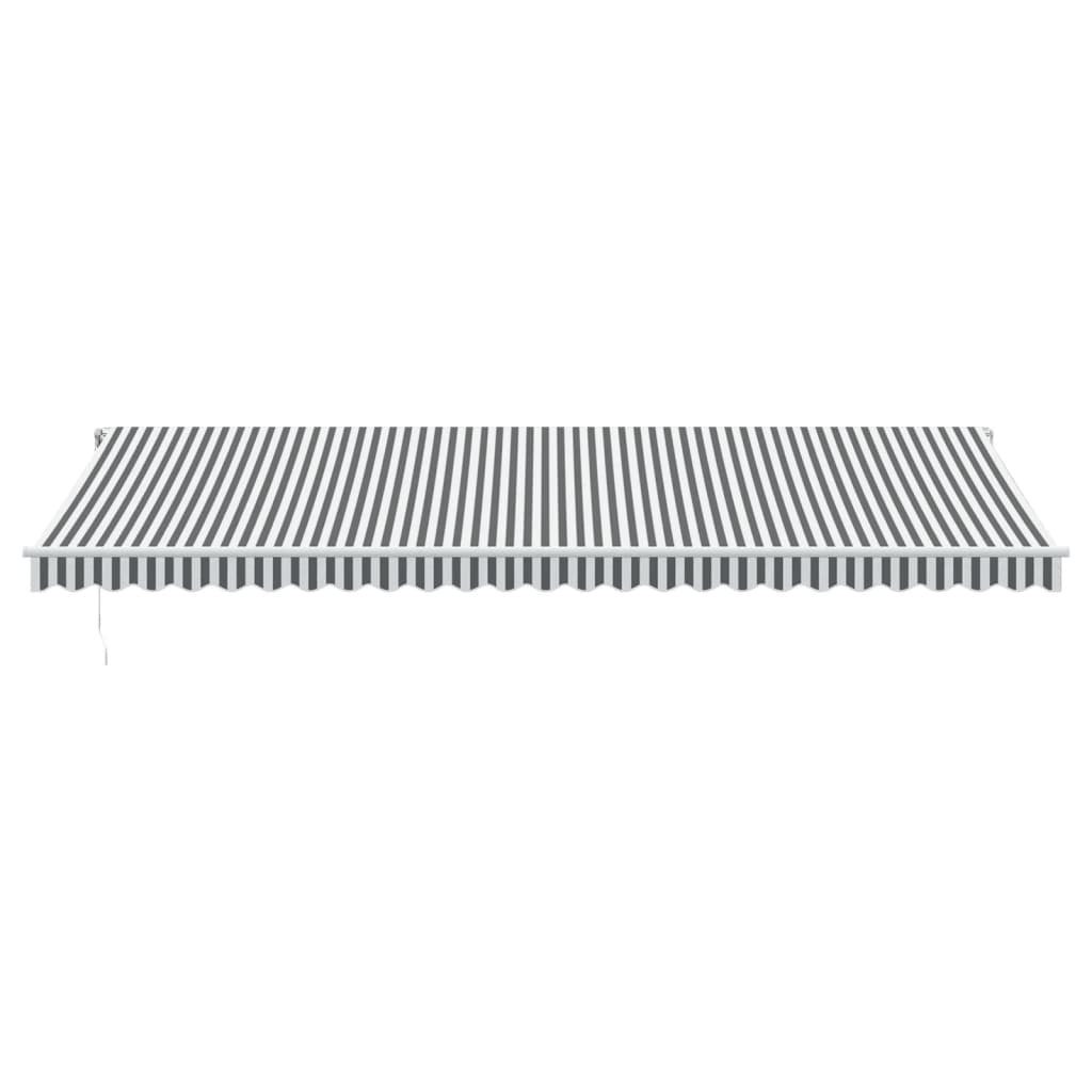 Toldo Retráctil Automático Luz Led Antracita Blanco 600x350 Cm_3