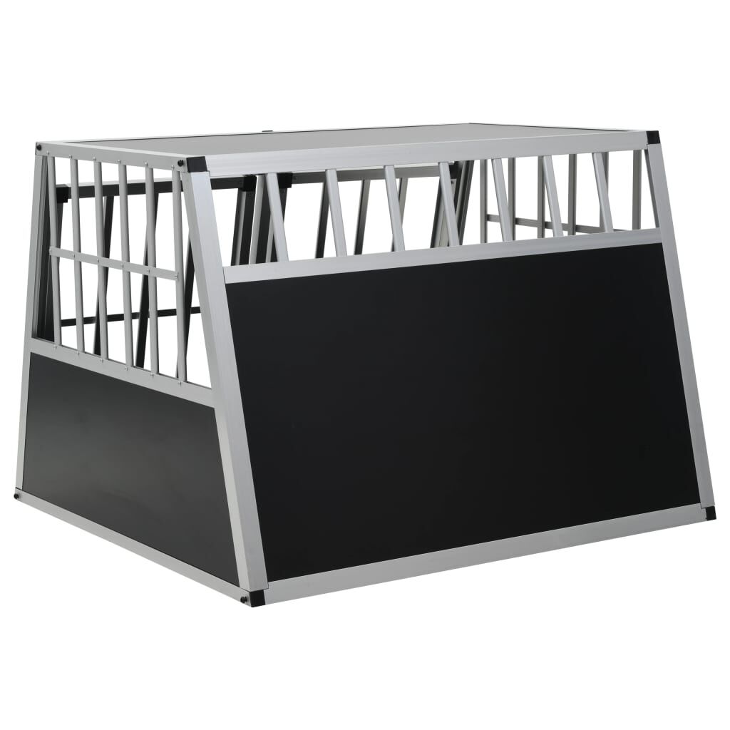 Vidaxl Jaula De Perro Con Puerta Doble 94x88x69 Cm_4