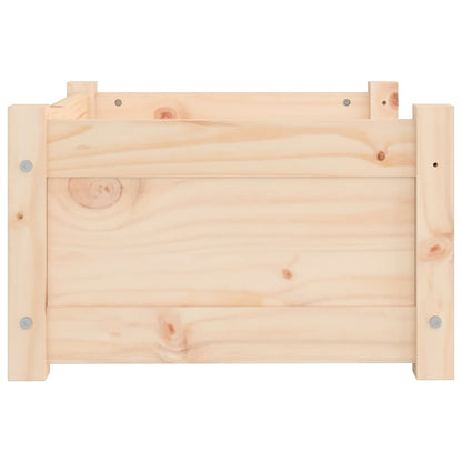 Cama Para Perros Madera Maciza De Pino 55,5x45,5x28 Cm / Vetonek_4