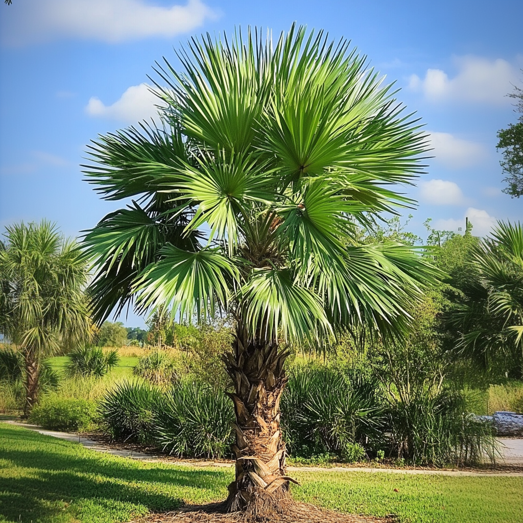 Palma De China - 2 Pzs - Trachycarpus Fortunei - Altura 65-75cm - ⌀21cm_4