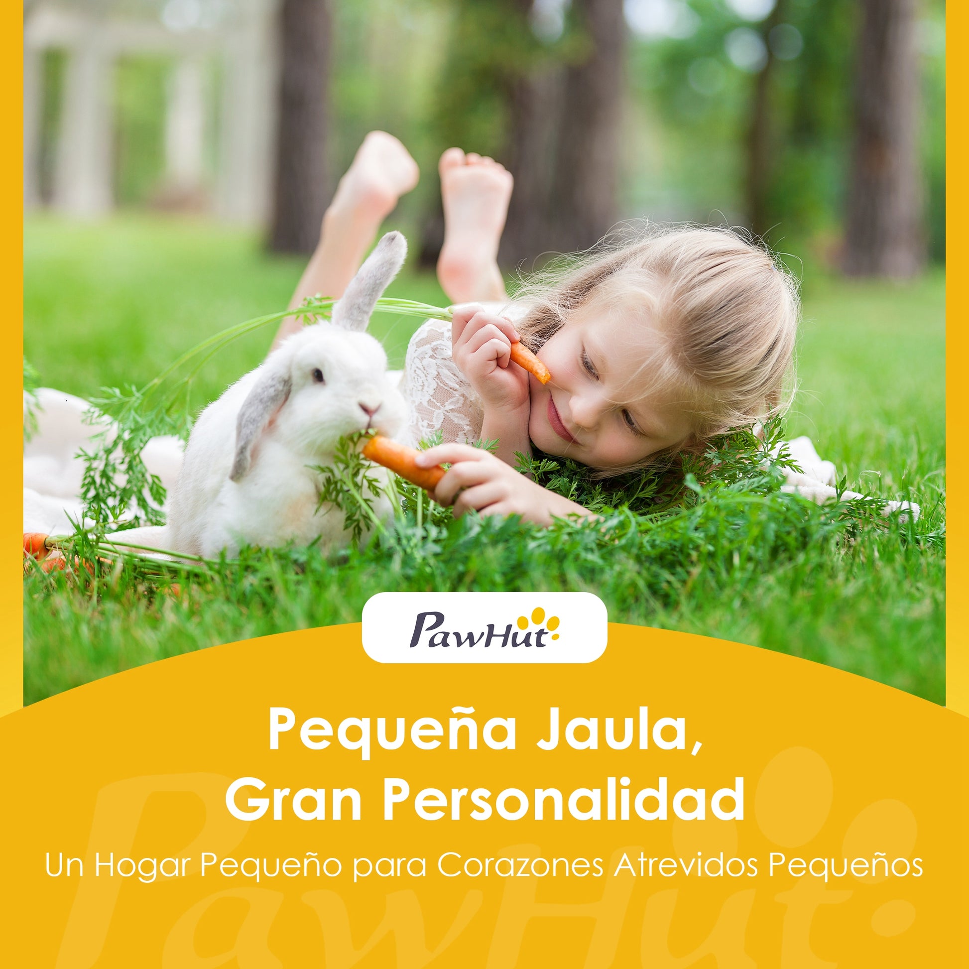 Pawhut Conejera De Madera De 2 Niveles Techo Asfáltico Bandeja Extraíble Gris_4