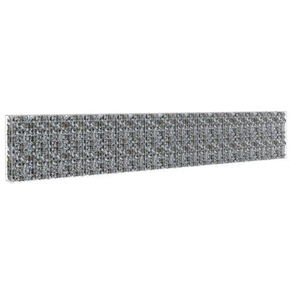 Muro De Gaviones Con Cubiertas Acero Galvanizado 600x30x100 Cm / Vetonek_3