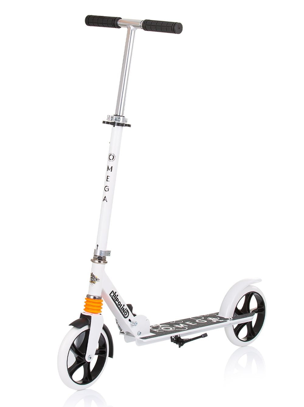 Patinete Infantil Omega Hasta 100 Kg Plegable Y Ruedas De 20mm White_0