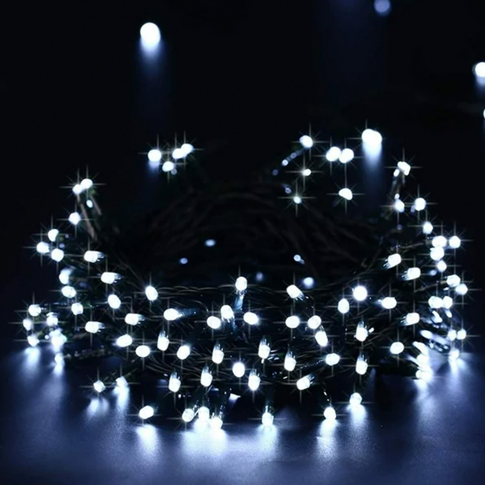 Well Home Cadena De Luz Led Solar Con 400 Bombillas - Cable De 4 Metros_2