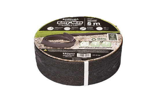 Bordillo Easy Way Composite Negro (rollo 5mx5,5mmx9cm)_0