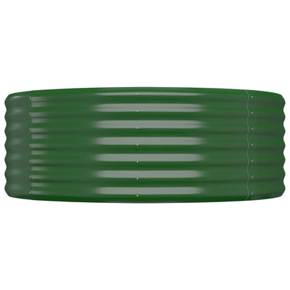 Jardinera Arriate Acero Galvanizado Verde 249x100x36 Cm_3