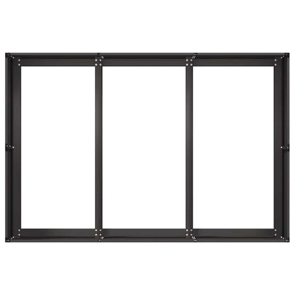 Jardinera De Acero Laminado En Frío Negro 120x80x40 Cm_4