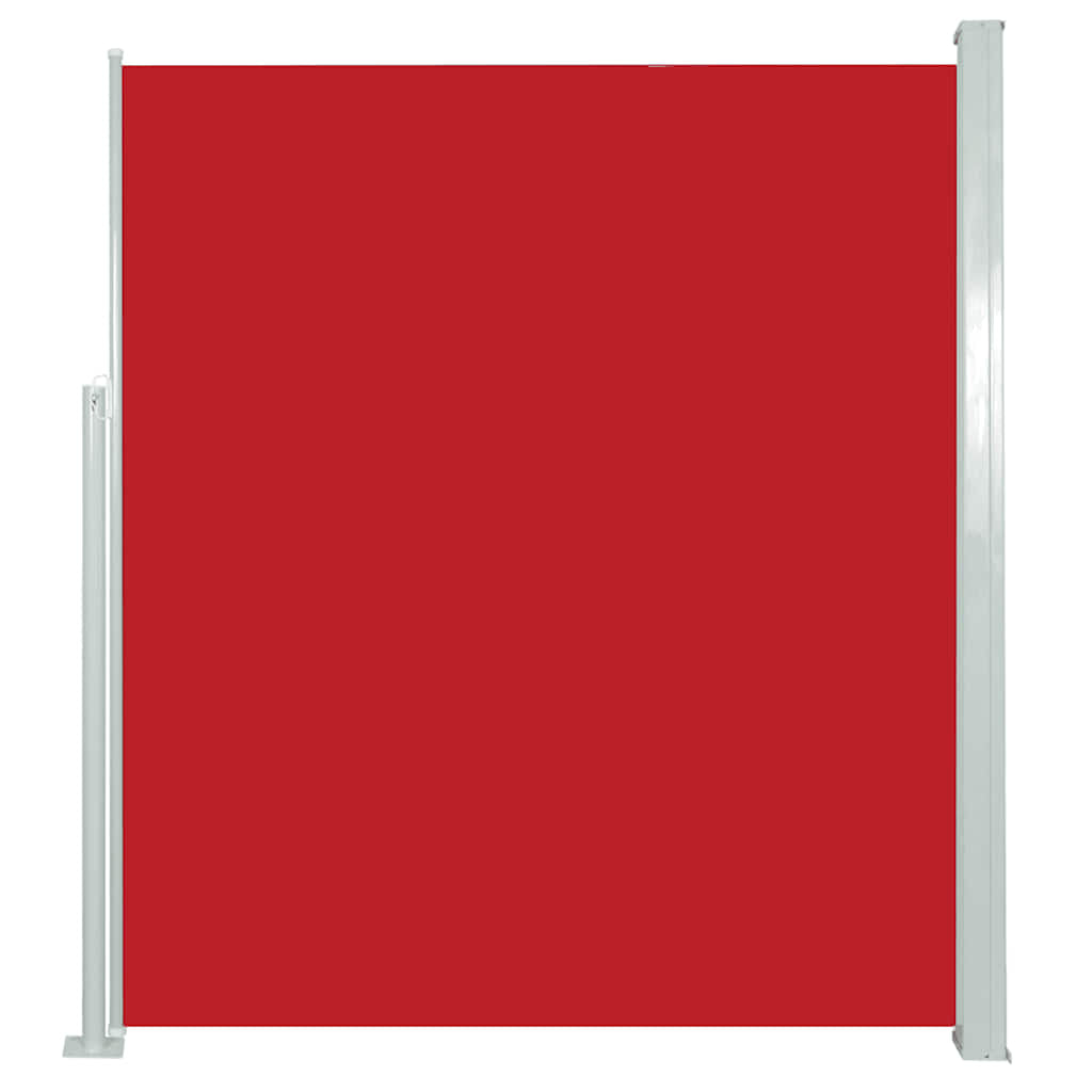 Vidaxl Toldo Lateral Retráctil 160x500 Cm Rojo_0