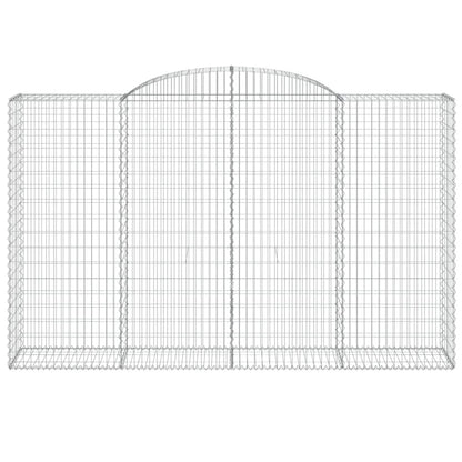 Cestas De Gaviones 10 Uds Forma De Arco Hierro 300x50x180/200cm_3