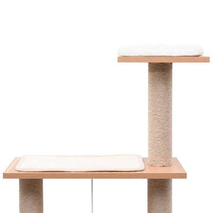 Vidaxl Rascador Para Gatos Con Alfombra Rascadora De Sisal 123 Cm_3
