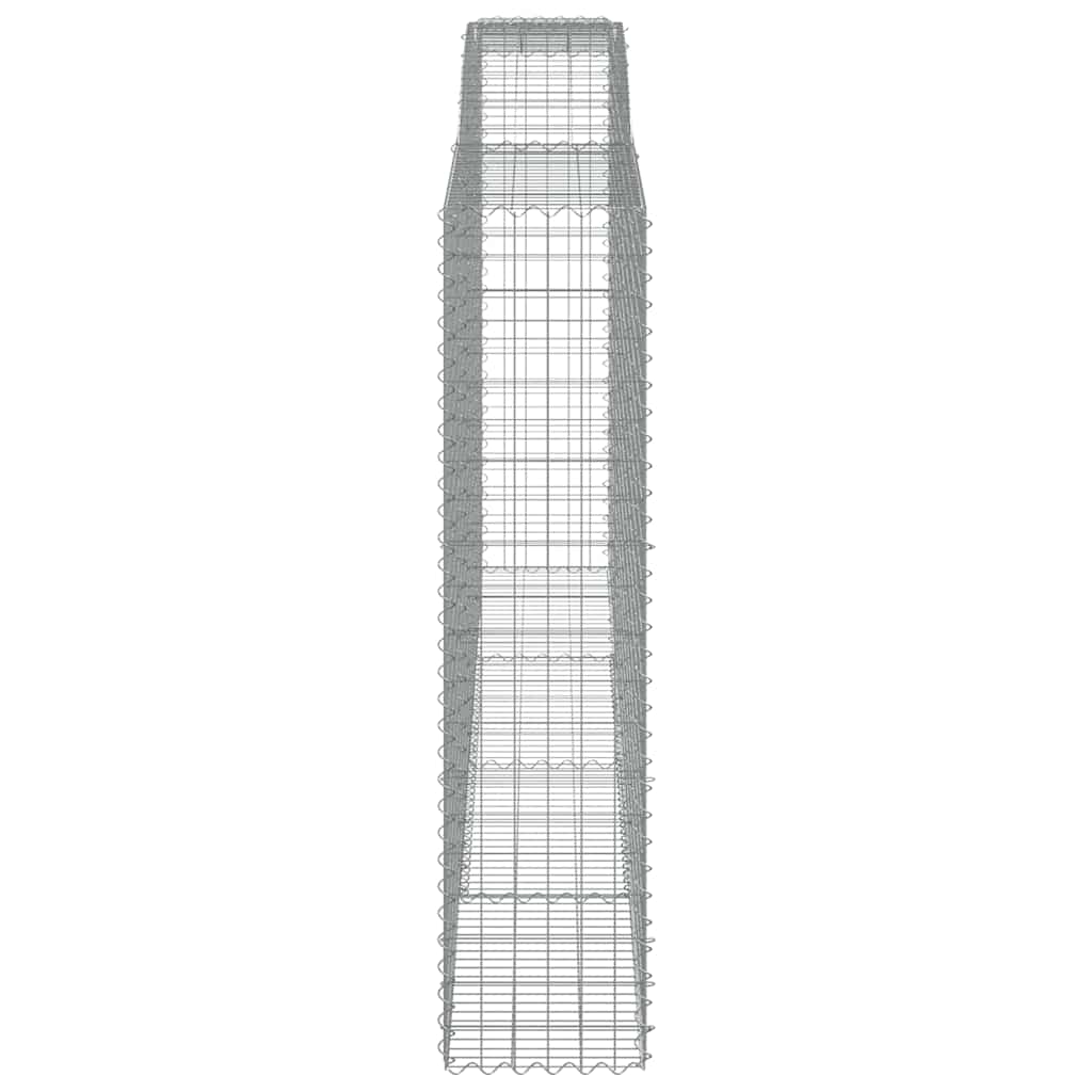 Cestas De Gaviones 10 Uds Forma De Arco Hierro 400x50x200/220cm_4