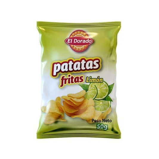 Papas con Limón El Dorado 50g