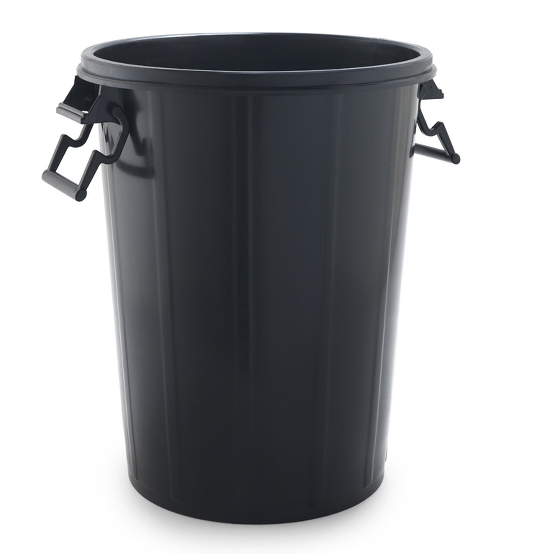 Cubo De Basura 100l Con Asas, Ideal Para Espacios Comunitarios, Sin Tapa (se Vende Por Separado)