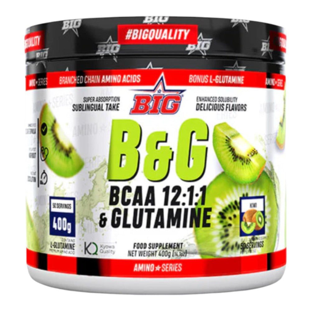 B&g Bcaa 12:1:1 + Glutamina 400 Gr Kiwi_0