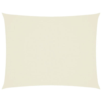 Vidaxl Toldo De Vela Rectangular Tela Oxford Color Crema 2x3 M_0