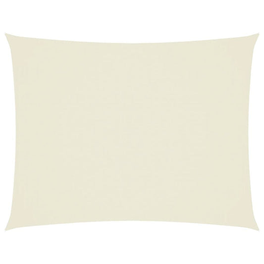 Vidaxl Toldo De Vela Rectangular Tela Oxford Color Crema 2x3 M_0