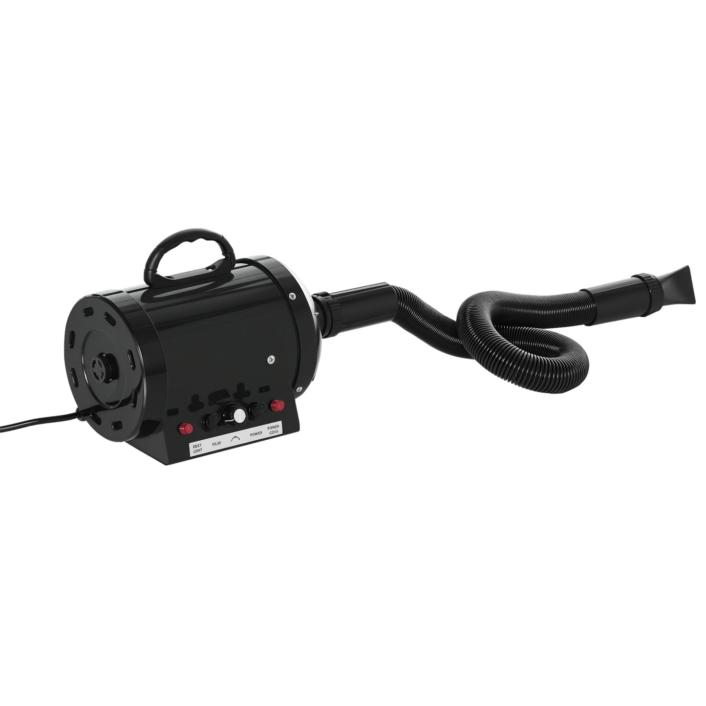 Pawhut Secador De Pelo Perros 2800w Temperatura Velocidad Del Viento Ajustable_0