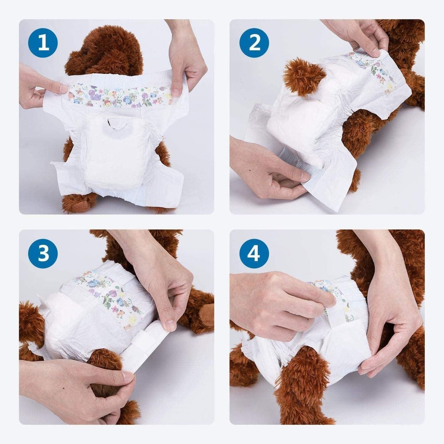 Pañales para perro Hembra XXL Nobleza 12 ud