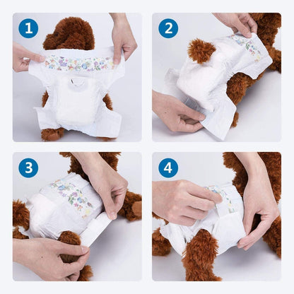 Pañales para perro Hembra XXL Nobleza 12 ud
