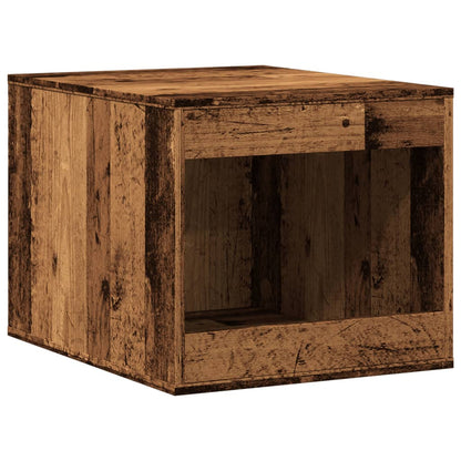 Vidaxl Mueble Arenero De Gatos Madera Ingeniería Envejecida 47x59x42cm_0