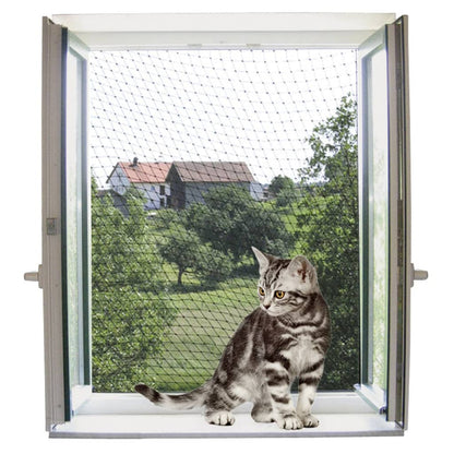 Kerbl Red De Seguridad Para Gatos Transparente 4x3 M_3