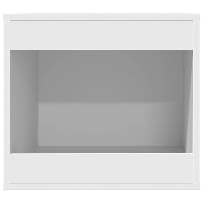 Vidaxl Mueble Arenero Para Gatos Madera Ingeniería Blanco 47x59x42 Cm_3