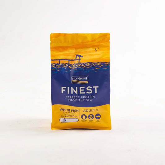 Fish4dogs Pienso Para Perro Adulto Sin Cereales – Pescado Blanco Y Patata 1,5 Kg_0