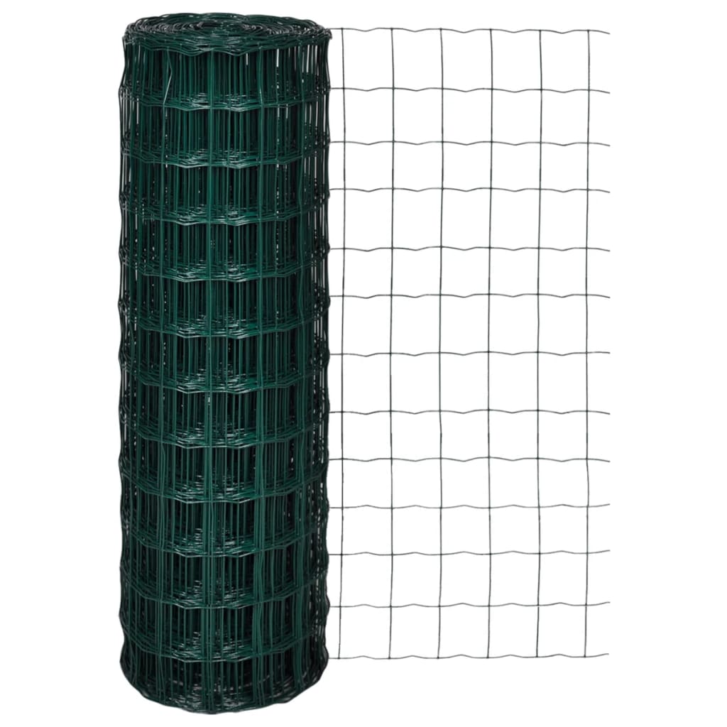 Set De Euro Valla Acero Verde 25x1,2 M / Vetonek_1