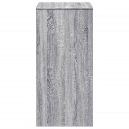 Mesa Alta De Bar Madera Ingeniería Gris Sonoma 51x50x103,5 Cm_3