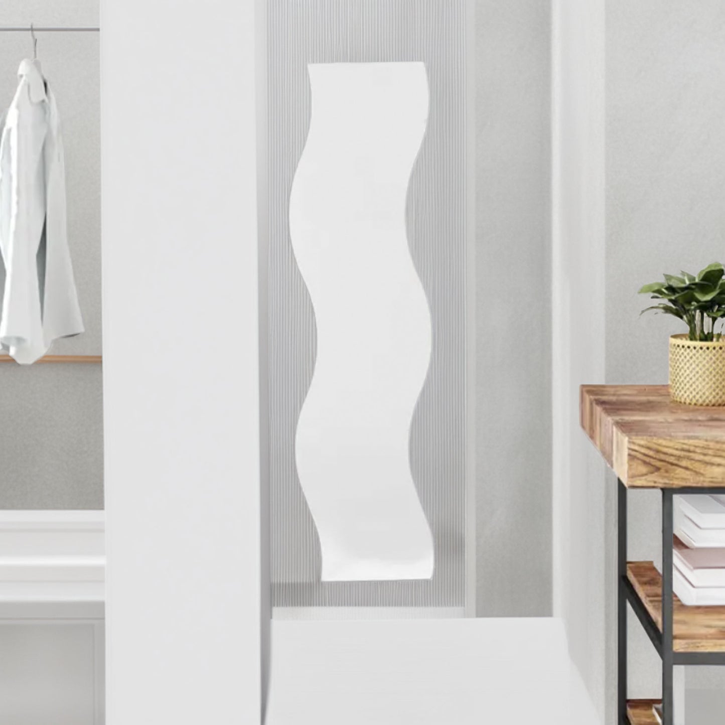 Wellhome Espejo Ondulado Dolly 20x160cm