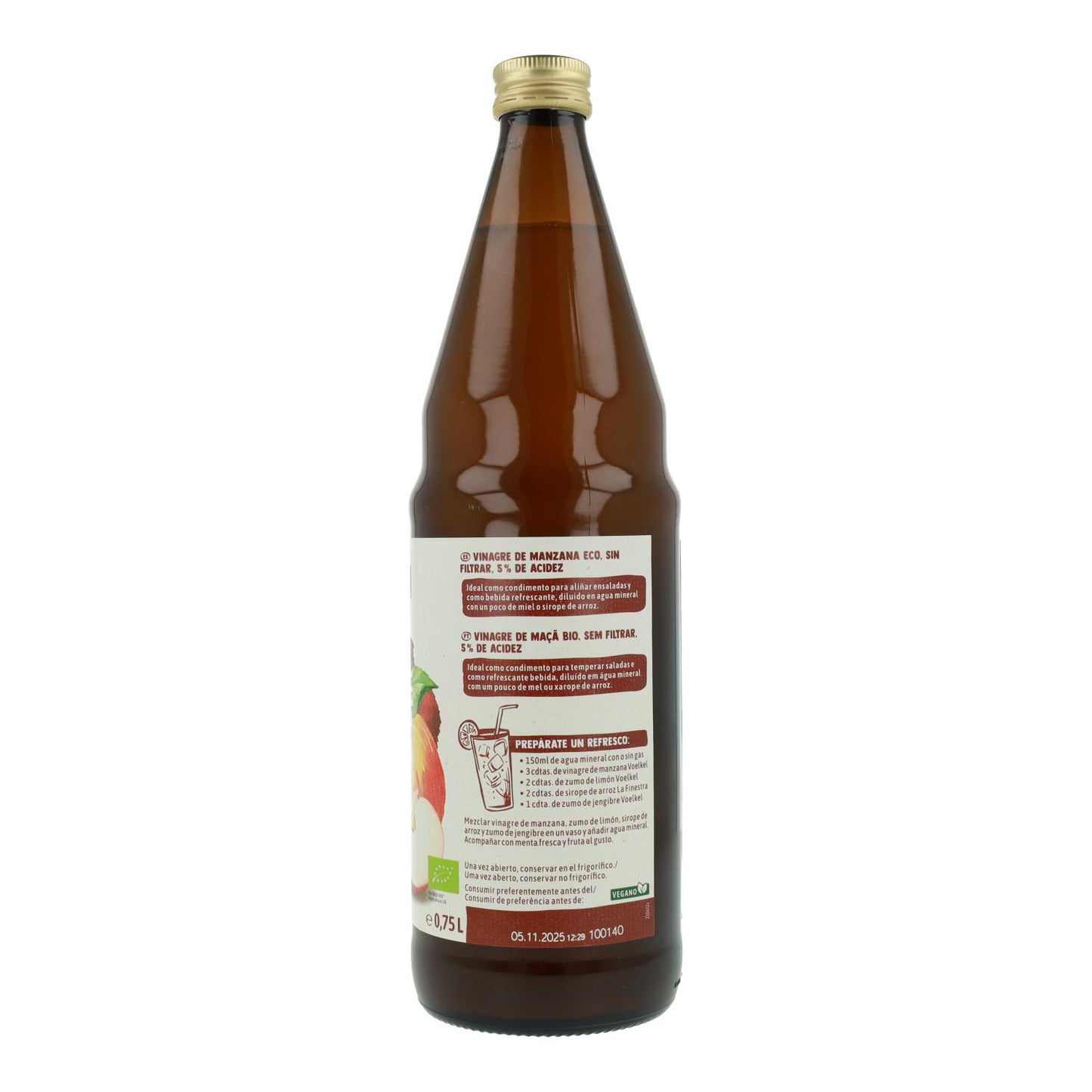 Vinagre de Manzana BIO Voelkel 0.75 L