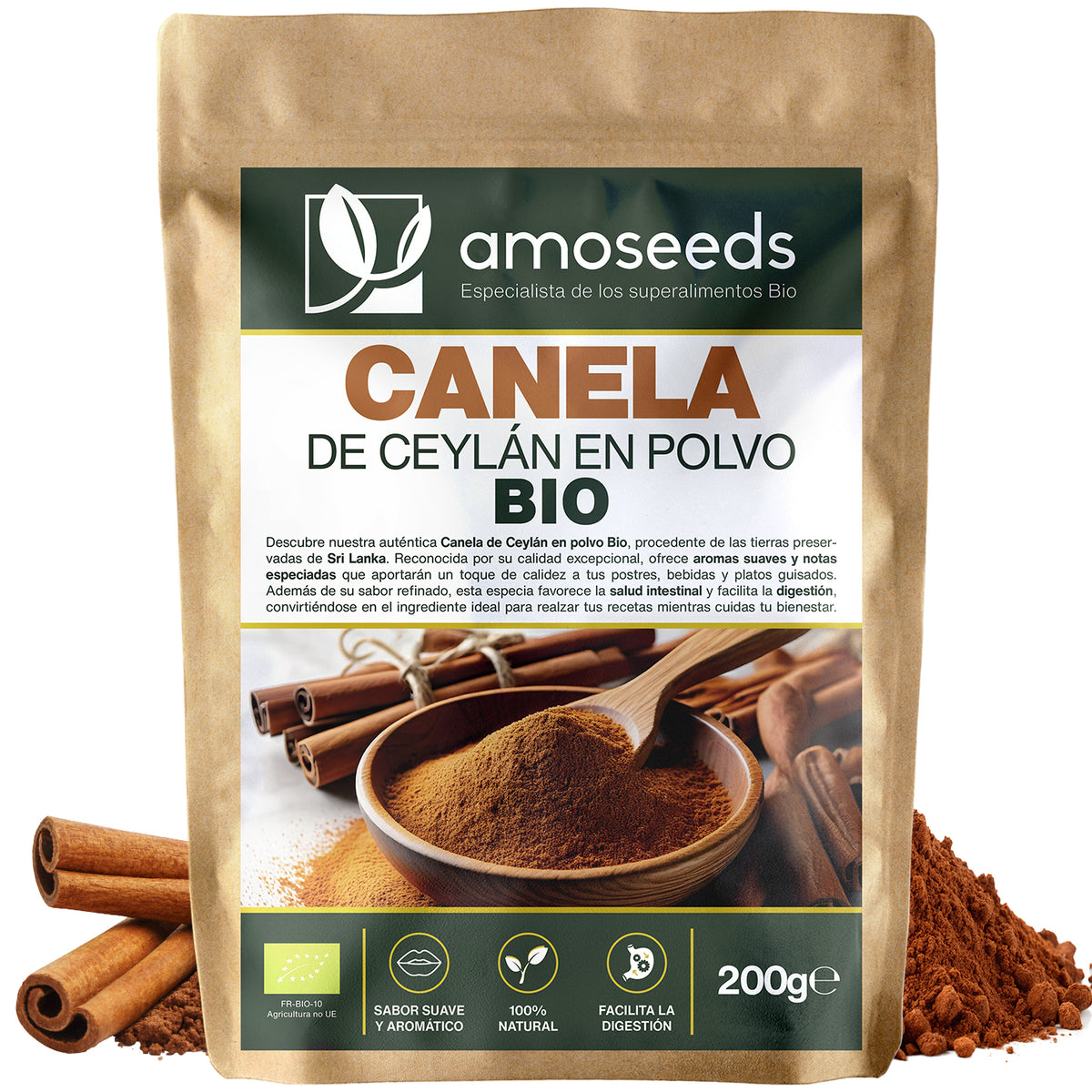Canela De Ceylán Bio 200g_0