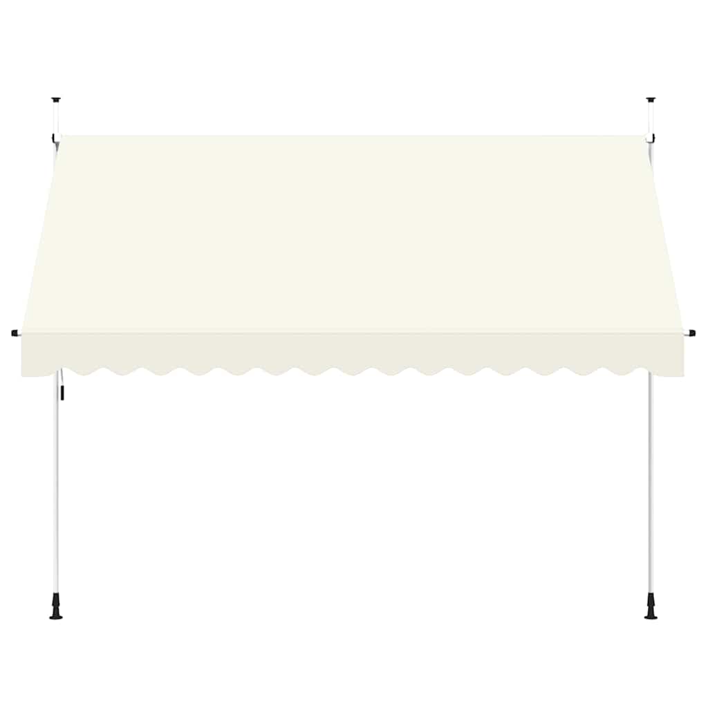 Toldo Retráctil De Operación Manual 350 Cm Crema_2